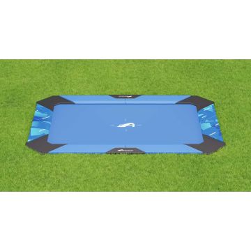 Flat to the ground Trampoline Rechthoekige Akrobat XCITYX 430x305 cm