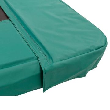 Trampoline Rand Rechthoek Magic Circle Pro Groen 380 x 255 cm