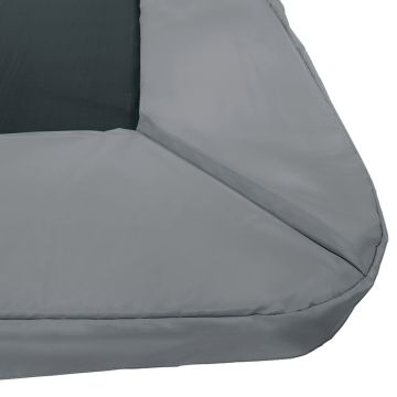 Trampoline Rand Rechthoek Magic Circle Pro Grey 244 x 366 cm
