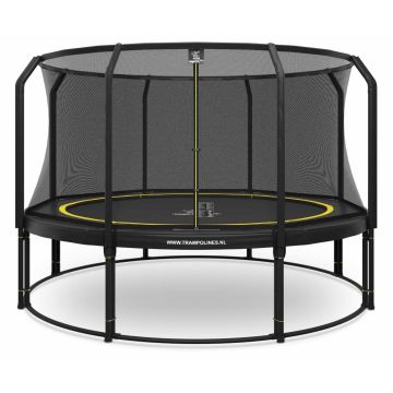 Magic Circle Pro Black Trampoline 427-430 cm met veiligheidsnet