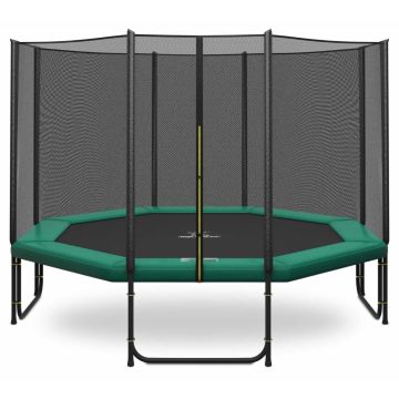 Magic Circle Pro Trampoline 480 cm Groen met veiligheidsnet