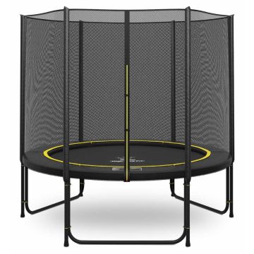 Magic Jump Black Trampoline 251 met veiligheidsnet