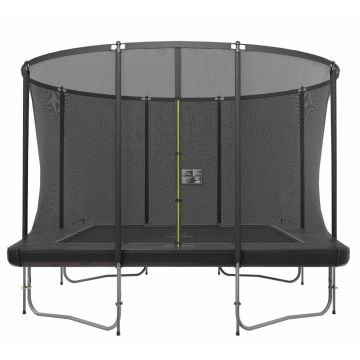 Magic Jump Fiber Rechthoekige Trampoline 214 x 305 cm Grey met Veiligheidsnet