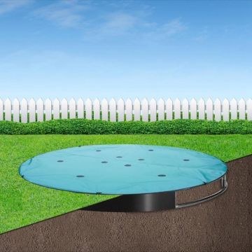 Trampoline Afdekhoes Flat To The Ground 366