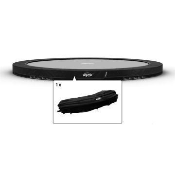 Trampoline Rand Berg Champion inground 427-430 cm Zwart