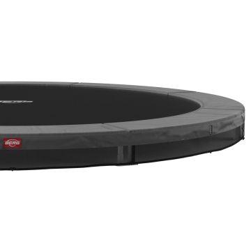 Trampoline Rand Berg Favorit inground 380 cm Grijs