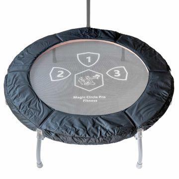 Trampoline rand Fitness Magic Circle Pro Zwart 100 cm Rond