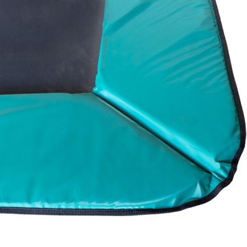 Trampoline Rand Flat to the Ground Magic Circle Pro Groen 244 x 366 cm