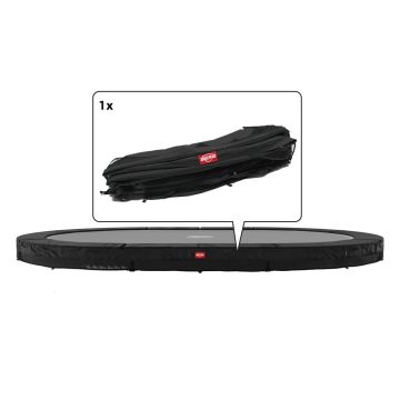 Trampoline Rand ovaal Berg Favorit Grand inground 520x345 cm Zwart