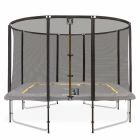 Trampoline veiligheidsnet Magic Circle Pro Fiber rechthoekig 214x305 cm