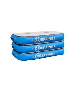 Airbox set 12spring 200x100x30 cm Pro Blauw