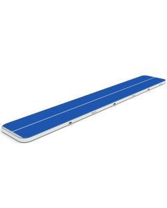 Airtrack 12spring 1200x200x20 cm Plus Blauw/wit