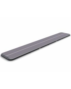 Airtrack 12spring 1500x200x20 cm Plus Zwart/grijs