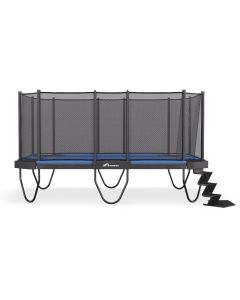 Akrobat XCITYX Rechthoekige Trampoline 520x365 cm met veiligheidsnet