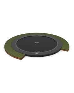 BERG FlatGround Trampoline Elite 430 grijs