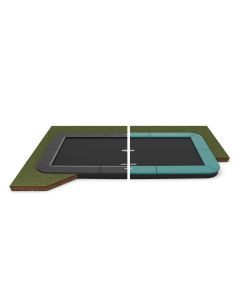 Berg Ultim Champion Rechthoekige Flatground Trampoline 410x250 cm