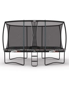 Berg Ultim Pro Bouncer Rechthoekige Trampoline 500x300 cm met deluxe veiligheidsnet XL