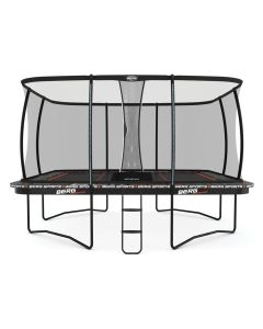 Berg Ultim Pro Bouncer Vierkante Trampoline 500x500 cm met deluxe veiligheidsnet XL