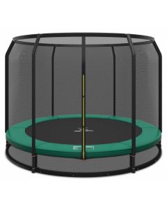 Ingraaf Trampoline Magic Circle Pro 251 cm Groen met veiligheidsnet