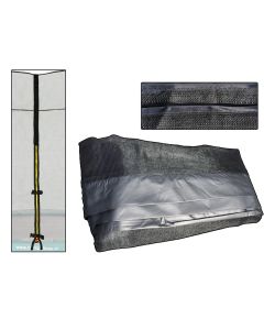 Los Veiligheidsnet voor rechthoekige trampoline 153 x 214 cm (zonder palen)