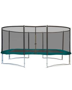 Magic Jump Pro rechthoekige trampoline 525x305 met veiligheidsnet