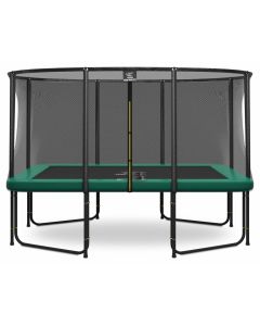 Magic Circle Pro Fiber Rechthoekige Trampoline 244 x 366 cm met veiligheidsnet