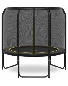 Magic Jump Fiber Black trampoline 251 cm met veiligheidsnet