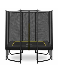 Magic Jump Rechthoekige Trampoline 153 x 214 cm Black met Veiligheidsnet