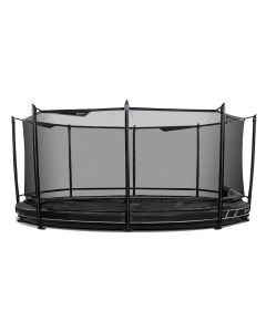North Legend Ovale Ingraaf Trampoline 420x295 cm met veiligheidsnet