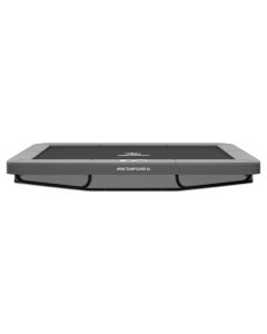 Rechthoekige Ingraaf Trampoline Magic Circle Pro Grey 244 x 366 cm