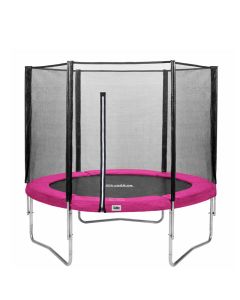 Salta Trampoline 213 met veiligheidsnet Roze