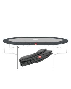 Trampoline Rand ovaal Berg Favorit Grand 520x345 cm Grijs