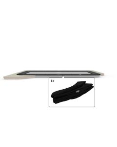 Trampoline Rand Rechthoekig Berg champion Ultim Flatground 500x300 cm Zwart