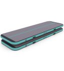 Airtrack set 12spring 300x100x10 cm standaard Mintgroen/grijs