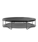 Trampoline afdekhoes ovaal 500x345 cm North zwart