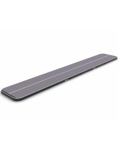 Airtrack 12spring 1200x200x20 cm Plus Zwart/grijs