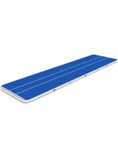 Airtrack 12spring 1200x300x20 cm Plus Blauw/wit