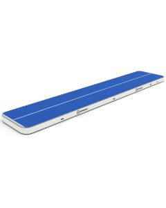 Airtrack 12spring 1500x200x30 cm Pro Blauw/wit