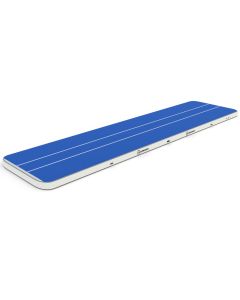 Airtrack 12spring 1500x300x30 cm Pro Blauw/Wit