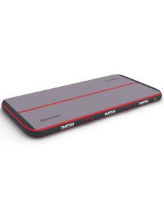 Airtrack 12spring 300x150x15 cm Comfort Zwart/Rood Tantum