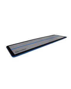 Airtrack 12spring 600x150x5 cm Slim Zwart/blauw