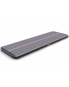 Airtrack 12spring 600x200x20 cm Plus Zwart/grijs