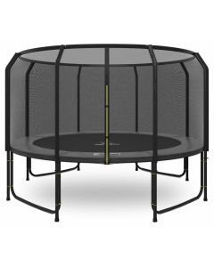 Magic Jump Fiber Grey trampoline 427 cm met veiligheidsnet