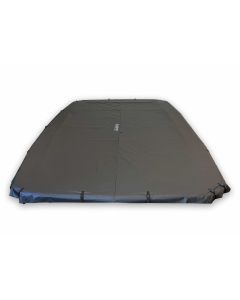 Rechthoekige Trampoline Afdekhoes Flat To The Ground 300 x 190 cm Black North