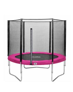 Salta Trampoline 251 met veiligheidsnet Roze