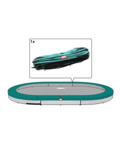 Trampoline Rand ovaal Berg Favorit Grand inground 520x345 cm Groen