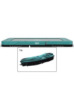 Trampoline Rand Rechthoekig Berg Champion Ultim inground 330x220 Groen