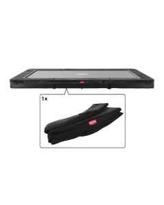Trampoline Rand Rechthoekig Berg Favorit Ultim inground 410x250 Zwart