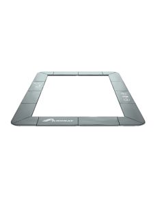 Trampoline Rand Rechthoekig Flat To The Ground Akrobat Primus 300x180 cm Antraciet