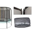 Los veiligheidsnet fiber inside voor trampoline 427 cm met sluis (zonder palen)